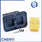 24 Pin male or female Car waterproof connector plug socket DRC12-24PA DRC12-24P DRC16-24S DRC16-24SA With pins For DEUTSCH
