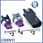 2 Pin Car intake exhaust VVT solenoid valve connector Water Temperature Sensor Plug 15449028 13512990 For Buick Chevy Hyundai