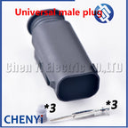 3 Pin Auto connector reverse radar Water temperature sensor Plug 13623745 0-1418474-3 2-1418468-1 A0065402381