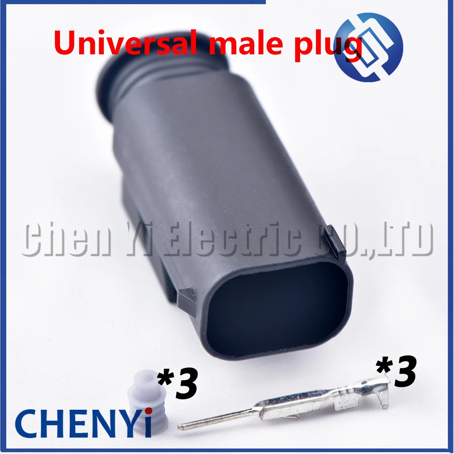 3 Pin Auto connector reverse radar Water temperature sensor Plug 13623745 0-1418474-3 2-1418468-1 A0065402381