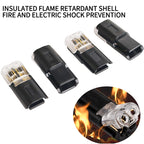 50 Pairs 2 Pin Solderless LED Wire Connector, Insulation Piercing Strip-Free Quick Plug Terminal for LED Light Cable Connection