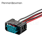 1 Set 6 Pin 1-967616-1 Auto Throttle Valve Sensor Accelerator Pedal Electrical Cable Connectors Wire Harness Plug