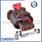 3 Pin Auto Parking Sensor Connector cam Crankshaft position Reverse radar sensor plug 1488991-1 1488991-2 1488991-5 1488991-6