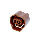100 Sets 2 Pin 6189-0033 Automotive AC Pressure Switch Sealed Electrical Wire Connector for Vehicle Air Conditioning System