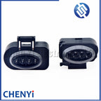2 sets 4 Pin 1.5mm male or female auto coil Extension adapter electrical wire connector horn plug 1J0973804 1J0973704