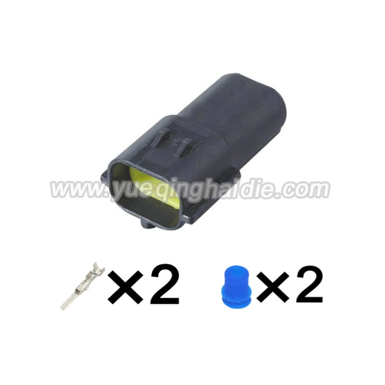 2 PIN 1.8mm Series Male Female Waterproof Connectors Automotive Harnesses With Terminals 174354-2 174352-2