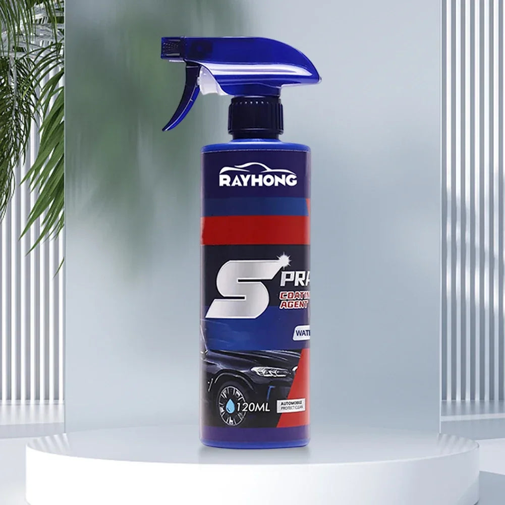 5PC Coating Renewal Agent 3 In 1 Ceramic Car Coating Spray Plastic Parts Refurbish Agent Fast-Acting Spray Waterless Wash amagi