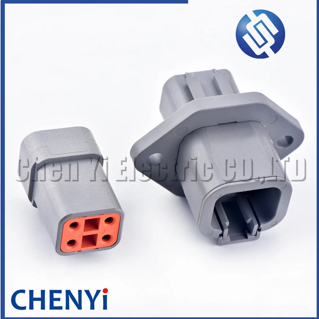 4 Pin DTP series connector waterproof plug DTP06-4S DTP04-4P DTP04-4P-L012 CM2150 4988820 For Cummins ISDE engine computer Board