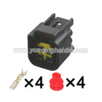 4 Pin Connector 2.3mm Male Female Connector Automotive Wiring Harness PCB Electrical Cable Socket FWY-C-4M-B FW-C-4F-B
