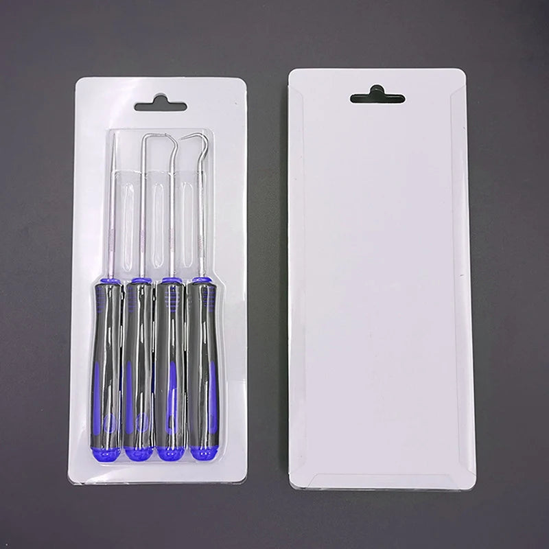 4Pcs/set Sealing Repair Props Car Auto Vehicle Oil Seal Screwdrivers Set O-Ring Seal Gasket Puller Remover Pick Hooks Tools