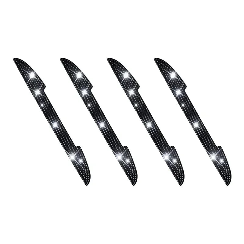 Bling Diamond Car Anti-Collision Strip Rearview Mirror Door Handle Prevent Decoration Rhinestone Scratch Resistant Strip Amagi