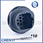 10 Pin Male or Female Waterproof Automobile Connector Electronic Plug 132010-001 132010-000 With Pins