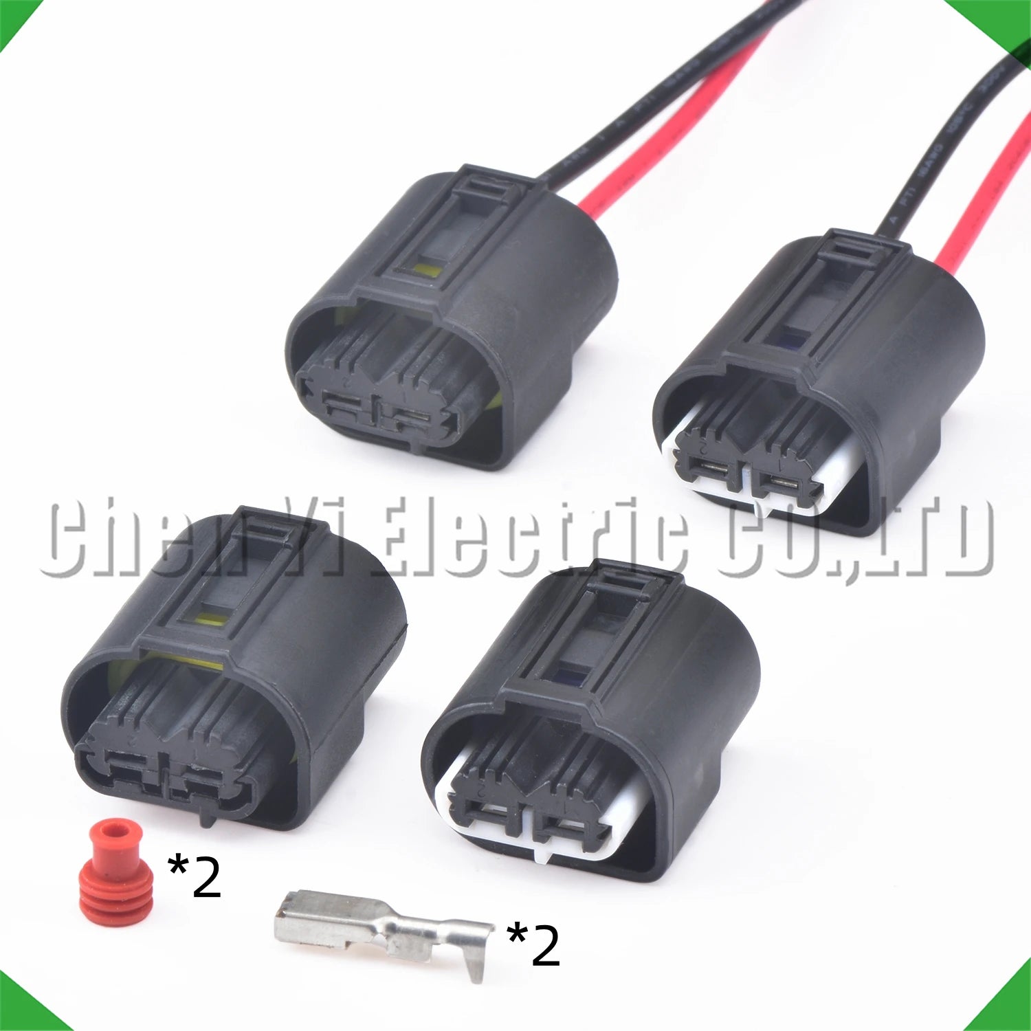 2-pin wire harness automotive waterproof connector snail harness connector