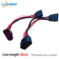 For Audi A3 A4 A6L Q3 Q5 Q7 automotive Xenon headlight assembly plug socket extension harness