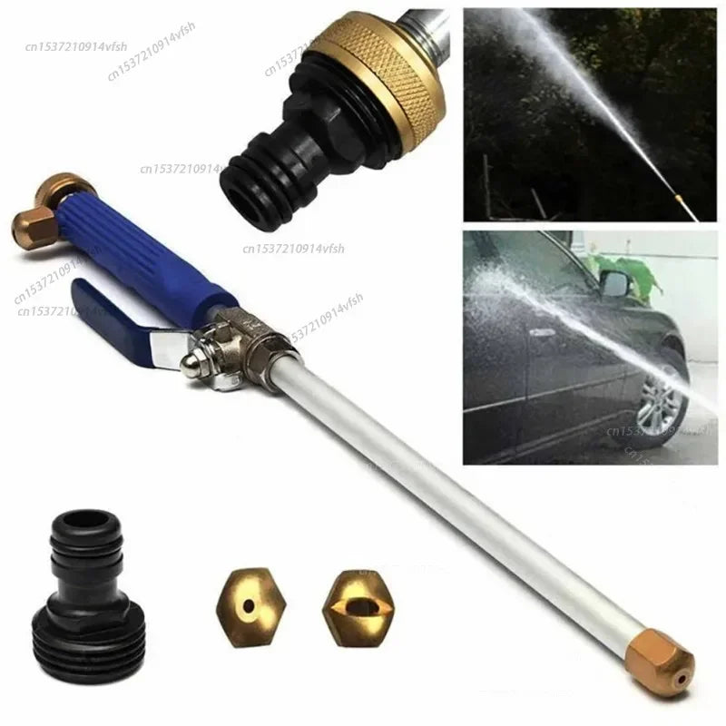 High-Pressure Car Wash Water Gun Portable Car/Home Dual-Purpose All-Copper Gun Head Wash High Pressure Power Water Gun amagi