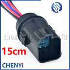 7 pin 3.5 mm WPT-596 3U2Z-14S411-YGA 7 way waterproof  Automotive plug male or female plastic wire cable connector