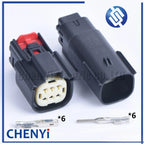 2 3 4 6 8 12 16 20 Pin Car Waterproof Connector Tail Lamp Headlight Light Socket Plug 33471-0301 For Ford BUICK Chevy cadillac