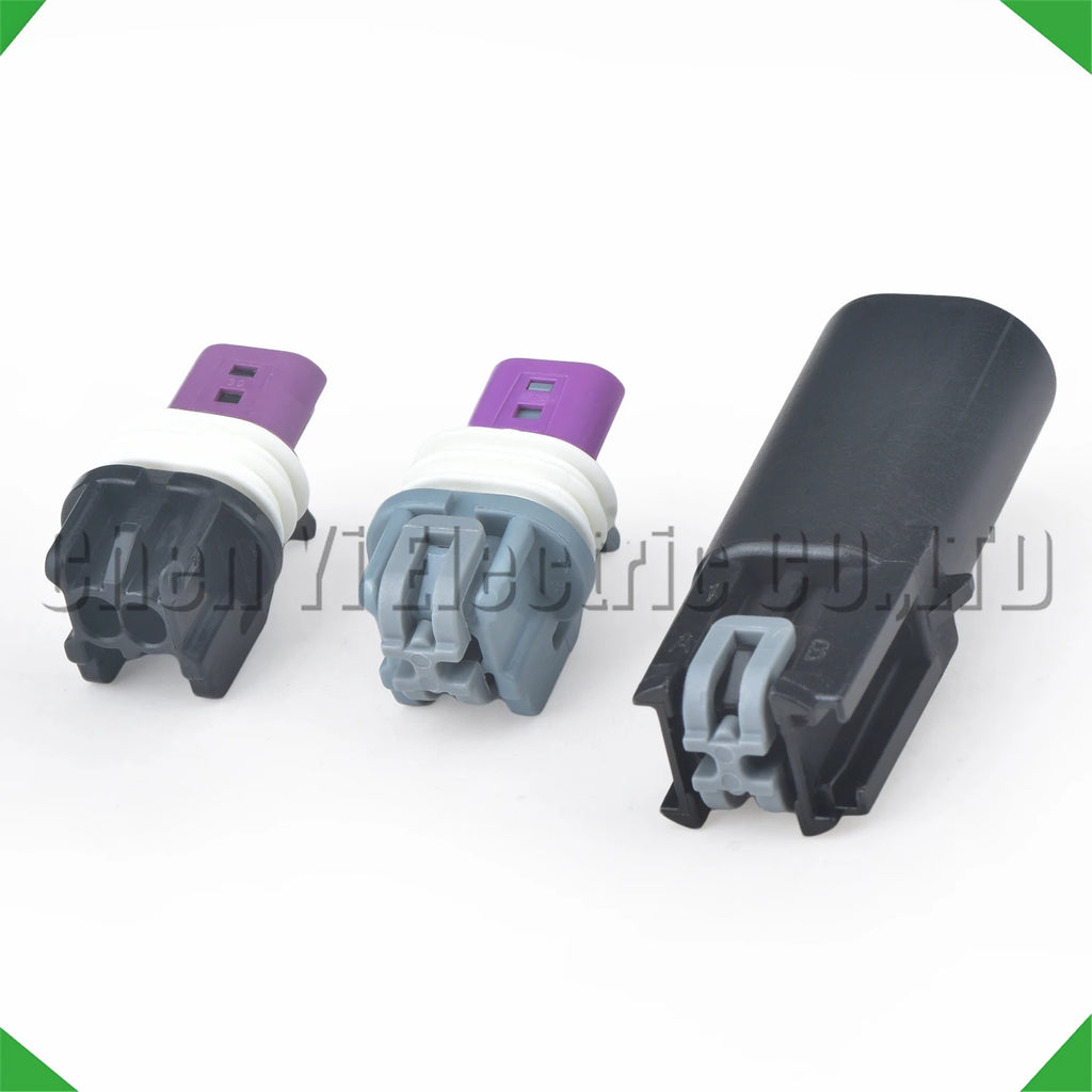 2 Pin Auto Connectors intake exhaust VVT solenoid valve Water Temperature Sensor Wire h...