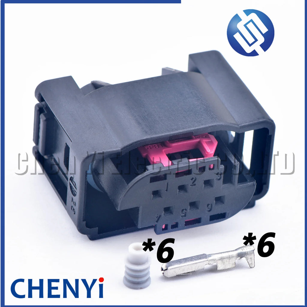 6 Pin Auto connector Air Suspension Ride Height Level Sensor Plug 1-967360-1 968303-1 1-967616-1 8366590 8 366 590