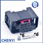 6 Pin Auto connector Air Suspension Ride Height Level Sensor Plug 1-967360-1 968303-1 1-967616-1 8366590 8 366 590