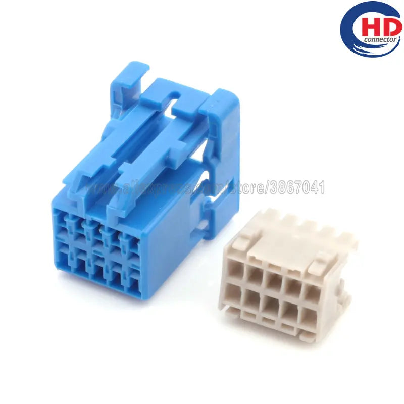 10pin auto waterproof electric plastic wire harness connector 638393-3