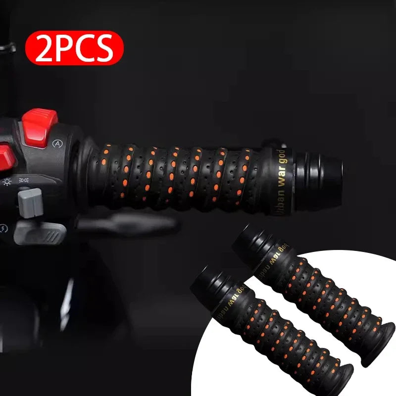 Ant-Slip Motorcycle Handlebar Tape Road Bike Bar Tape PU Handlebar Tape Soft Anti-Vibration Tape Bicycle Protection Straps Amagi