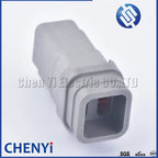6 Pin DTM Auto Waterproof Wire Connector Grey Socket Plug DTM06-6S-E007 DTM06-6S DTM04-6P ATM06-6S ATM04-6P For Deutsch