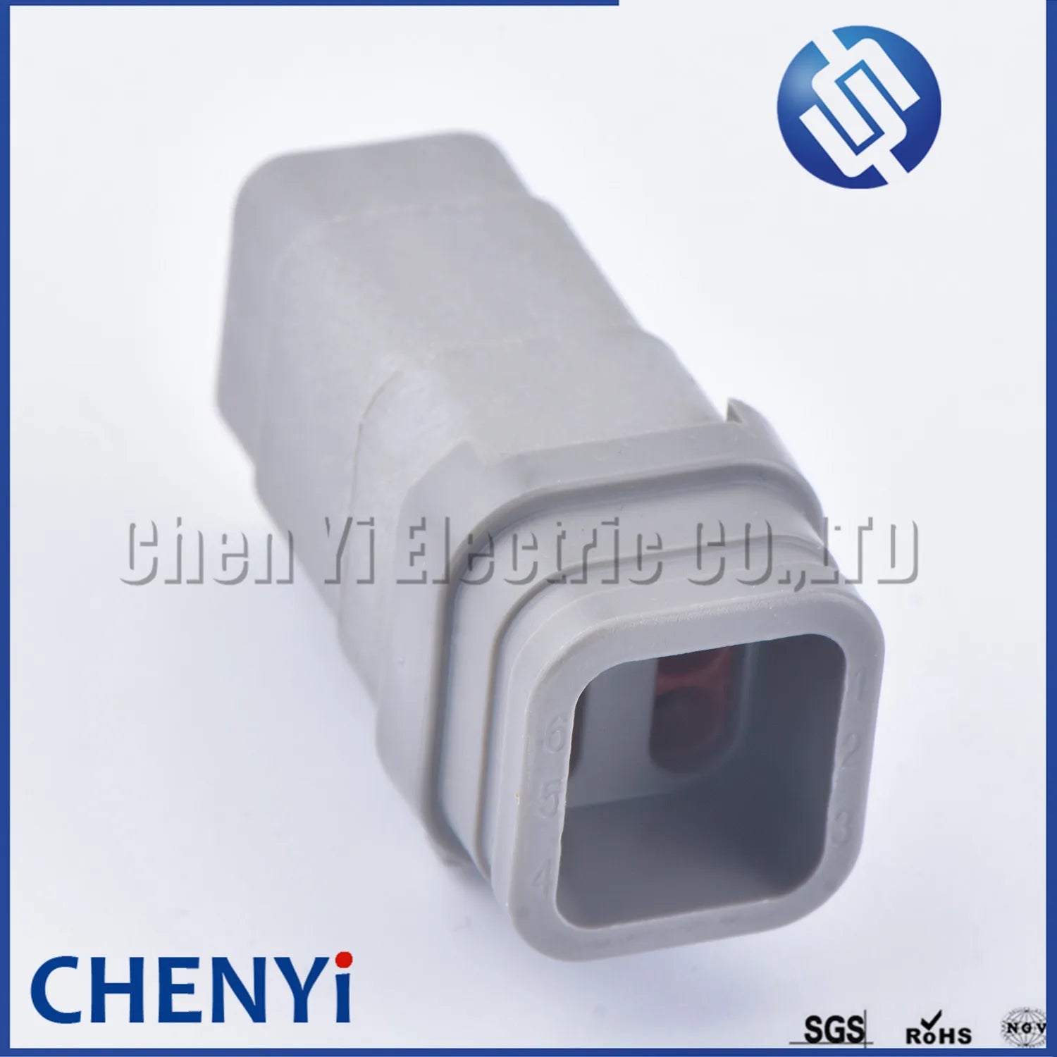 6 Pin DTM Auto Waterproof Wire Connector Grey Socket Plug DTM06-6S-E007 DTM06-6S DTM04-6P ATM06-6S ATM04-6P For Deutsch