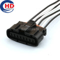 8 Pin Connector Waterproof 3mm Series Female Connector Motorcycle Electrical Harnesses Wiring Harness MG640549-5 MG630552-7
