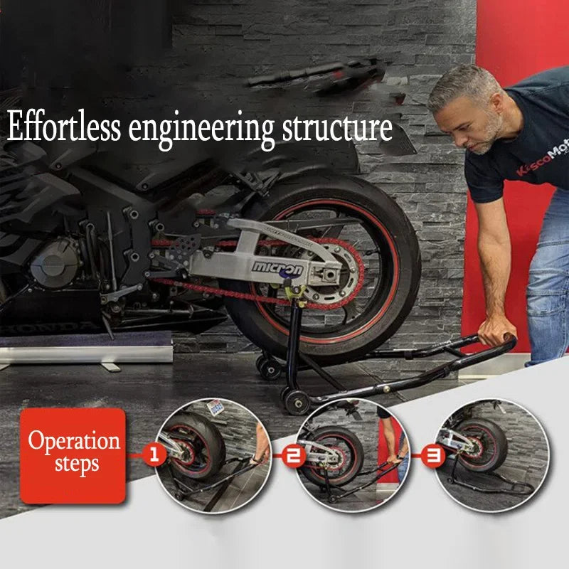 Motorcycles Repair Metal Adjustable Fork Spool Support Paddock Stand Muti-function Swing Arm Rear Wheel Sliders Lift Frame Amagi