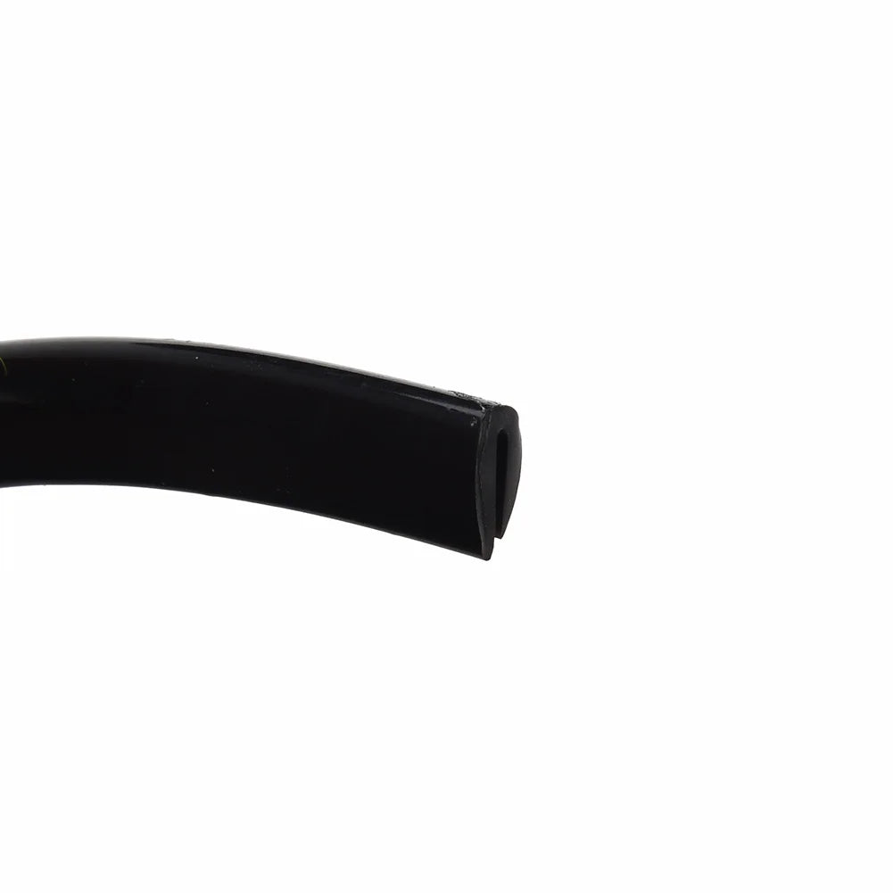 1 Pc 5M Car Door Edge Protector Strip Trim U Shape Rubber Guard Seal 11mmx5mm Auto Care sealing strip Tools decoration
