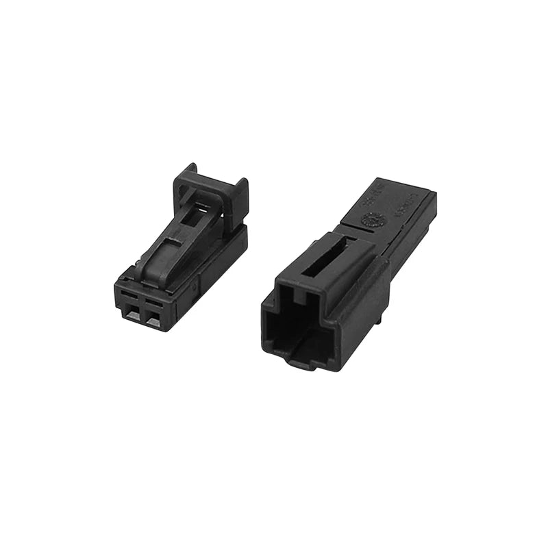 The 4E0972575 automotive connector is suitable for the Tesla door edge light wiring harness head socket 4B0971832