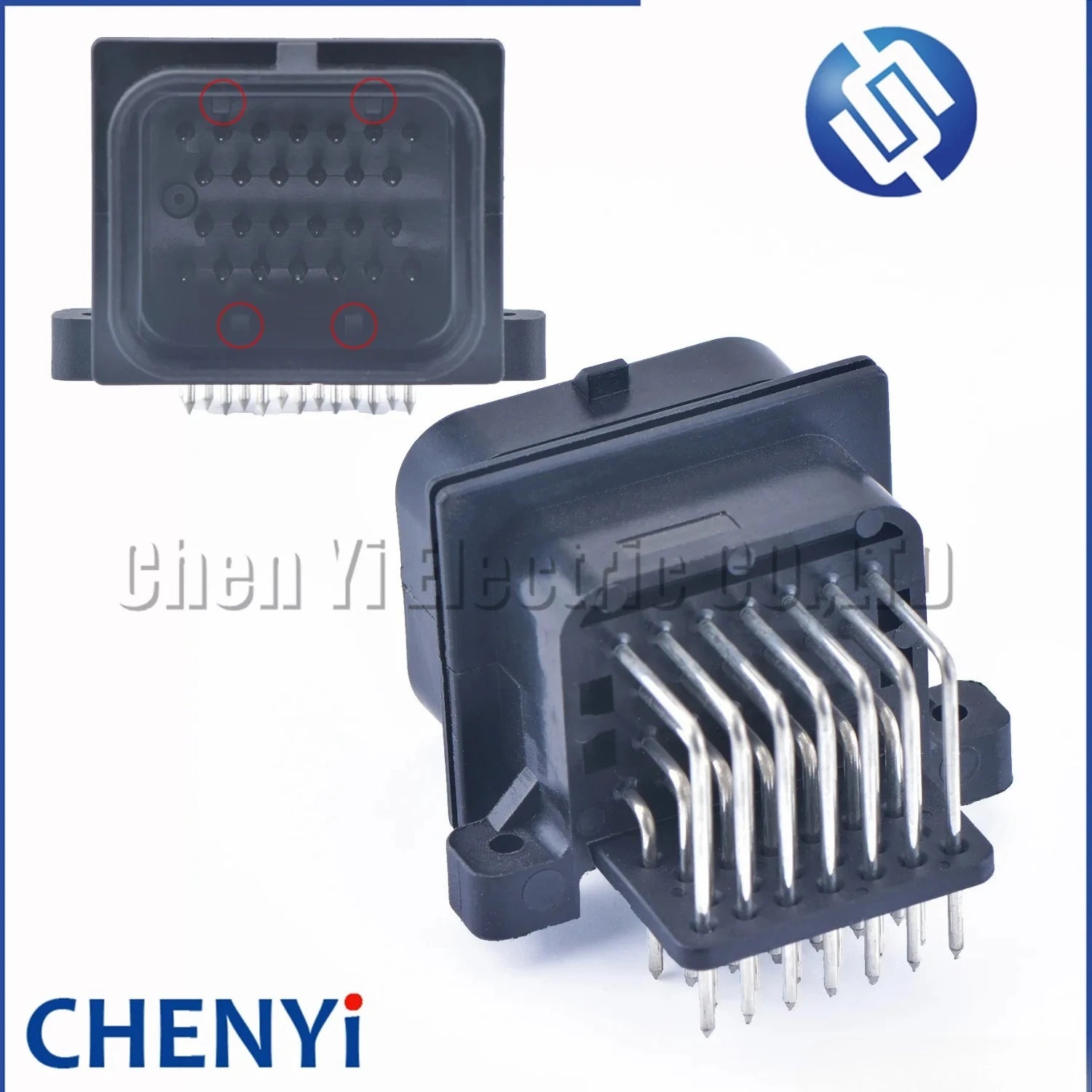 26 Pin Automotive Connector Electrical wire harness plug 6437288-4 3-1437290-8 For PCB ECU