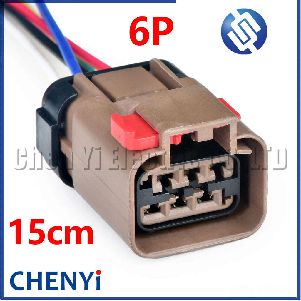 6 Pin male or female plastic waterproof Oil Pump Assembly Plug auto sealed cable connector plug 54200610