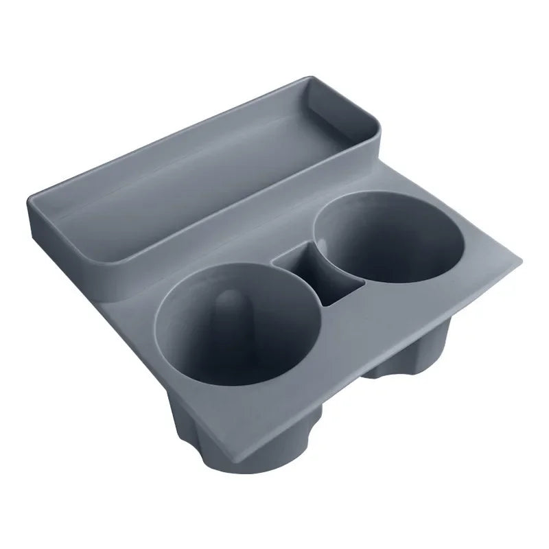 Premium Cup Holder Insert Secure Fit for Model Y/3 Center Console Round Slot Cover with Enhanced Interior Style Tools Amagi