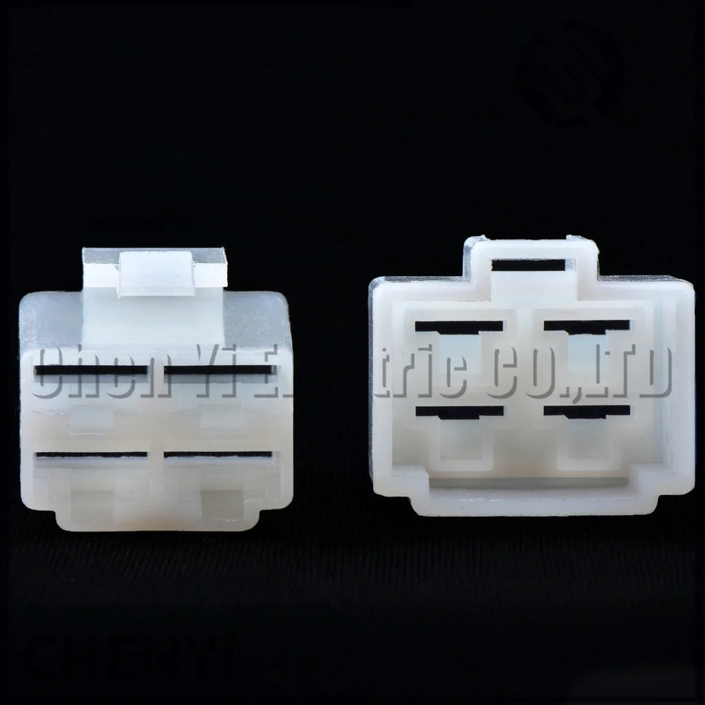 4 Pin 6.3 mm series male or female Automotive connector Motorcycle harness plug With pins