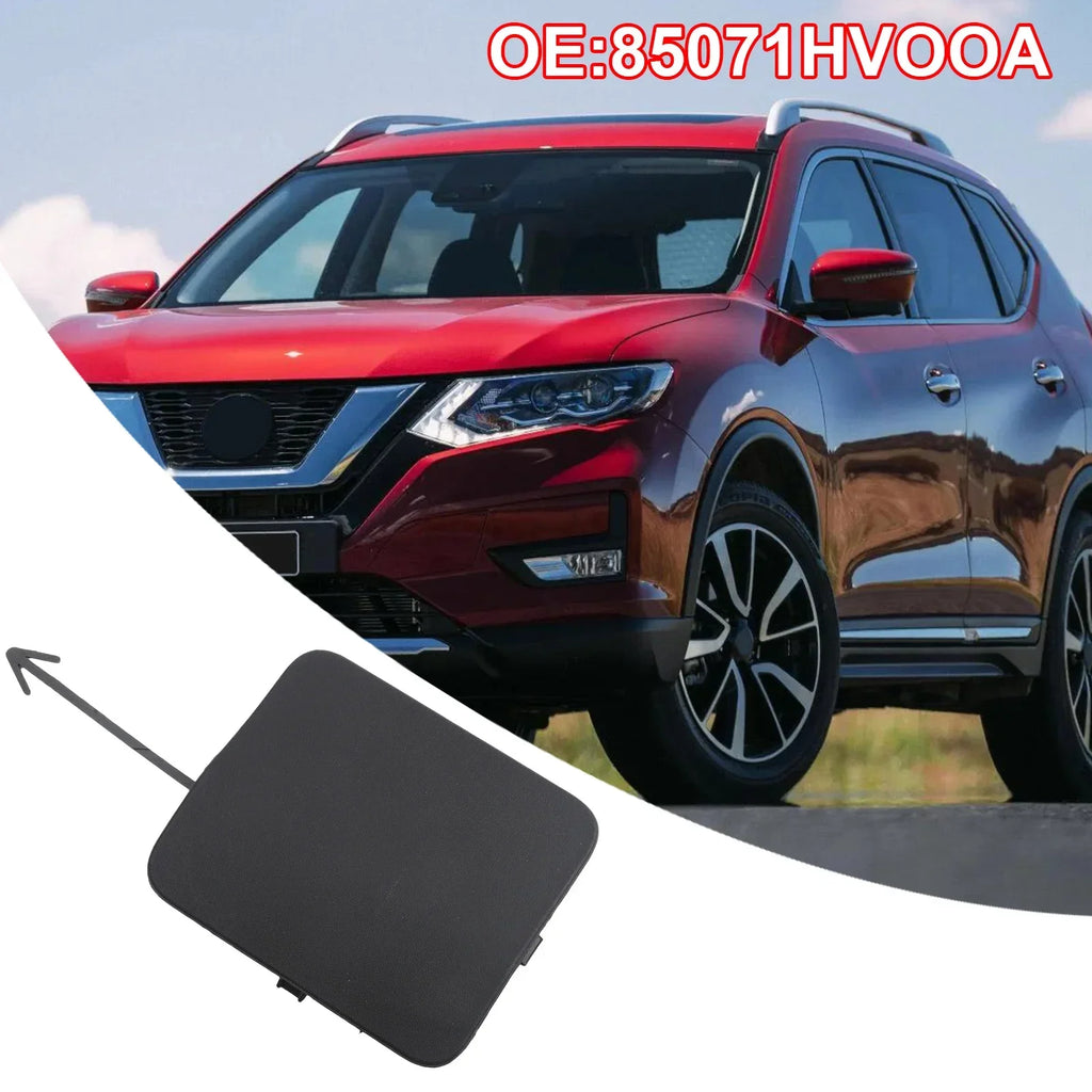85071HV00A Car Rear Bumper Towing Hook Eye Cover For Nissan For Qashqai 2017-2021 Towing Eye Cap Accessories
