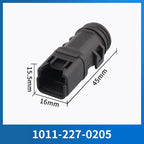 1011-227-0205 Dechi connector snap corrugated pipe DT06-2S/12S tail clamp Straight male and female DT04-2P 1011-229-0205