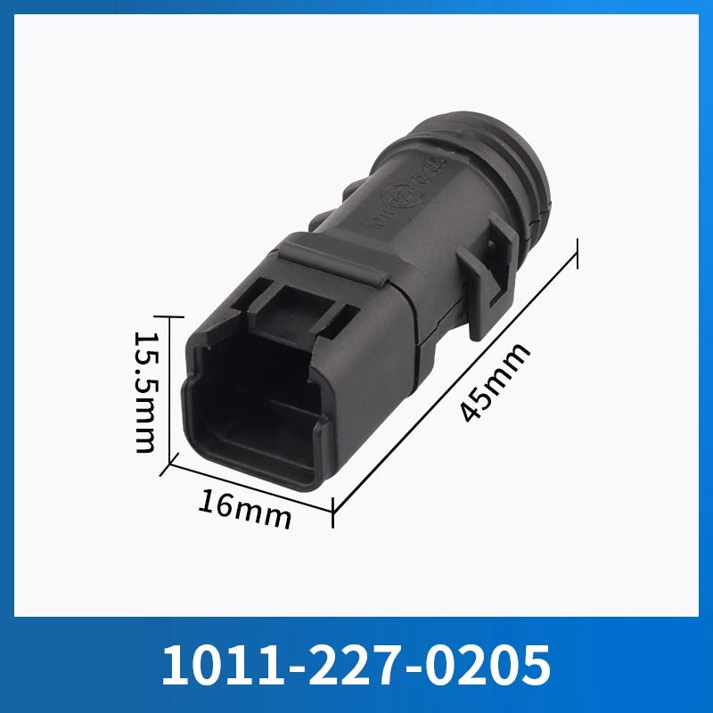 1011-227-0205 Dechi connector snap corrugated pipe DT06-2S/12S tail clamp Straight male and female DT04-2P 1011-229-0205