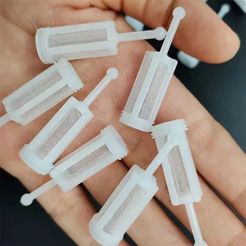 Nylon Fine Mesh Filter for Car Paint Spray Gun Replaceable Part Prevent Clogging Paint Feed Sprayer for Auto Styling Graffiti