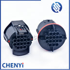 16 Pin waterproof connector Car headlight plug 7283-3445-30 7282-3445-30 For Jaguar Land Rover Freelander Discovery