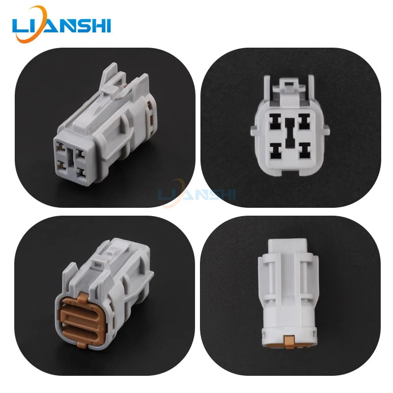 5set MG610331-5 Car Connector MG640333-5 Car lights modified 4pin harness plug terminal 7222(7123)-7444-30