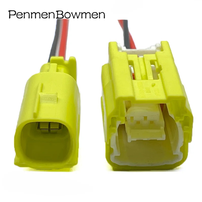 1 Set 2 Pin Car Impact Electrical Cable Connectors Female Wire Harness Plug 7C83-0651-70 90980-12698 7283-0651-70