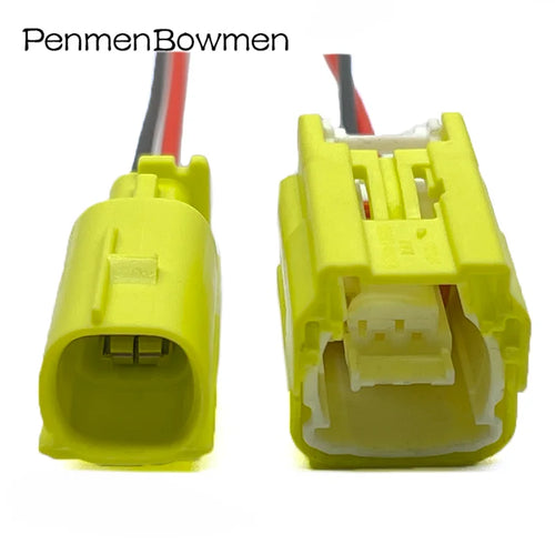 1 Set 2 Pin Car Impact Electrical Cable Connectors Female Wire Harness Plug 7C83-0651-70 90980-12698 7283-0651-70
