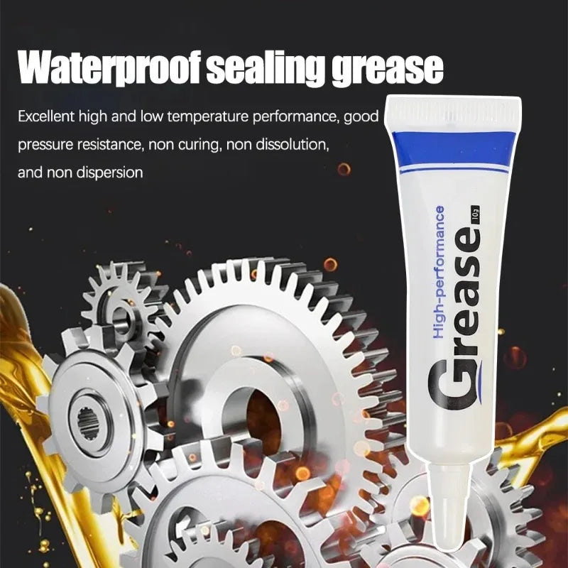 Silicone Lubricant Grease Waterproof Food Grade Lubricating Oil for O Rings Gear Tube Mounted Bearing Sealant Tyre Valve Grease