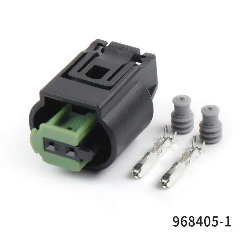 1-967570-3 968405-1 For BMW Sensor reversing Radar wiring harness plug 2p connector with terminal 1-967644-1