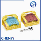 6 Pin Auto sensor connector Headlight taillight circuit board Wire harness plug 7L0 972 776 A 7L0972776 7L0972776A