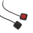 1Pc Momentary Push Button On Off Switch Black Plastic 12V 24V Car Alarm Button DIY Flashlight Surface Mount Mini Button Switch