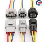 1 set cable wire harness connector housing plug connector 176146-6 176143-6 6189-0165 6188-0129