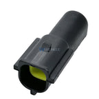 100 Sets 1 Pin 174877-2 174879-2 Automotive Sealed Female Wire Connector for Knocking Sensor Plug